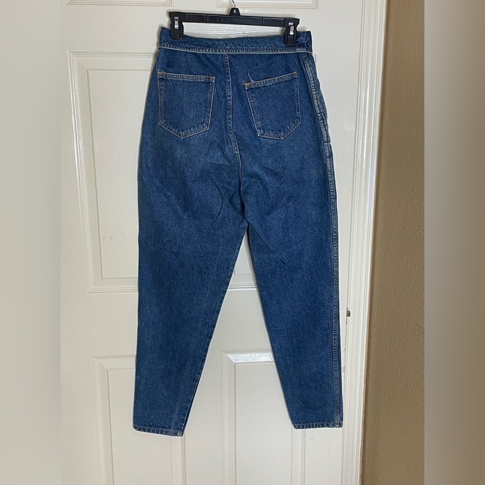 Vintage Habadasher Chilly Jeans 10 Blue Western Cowgirl High Waisted Rodeo Denim - Picture 6 of 7